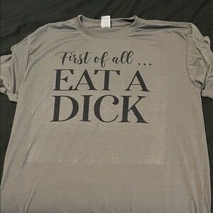 Hobby Lobby Gray Statement Tee